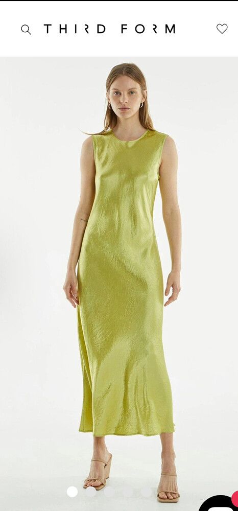 Third Form Green Maxi Dress