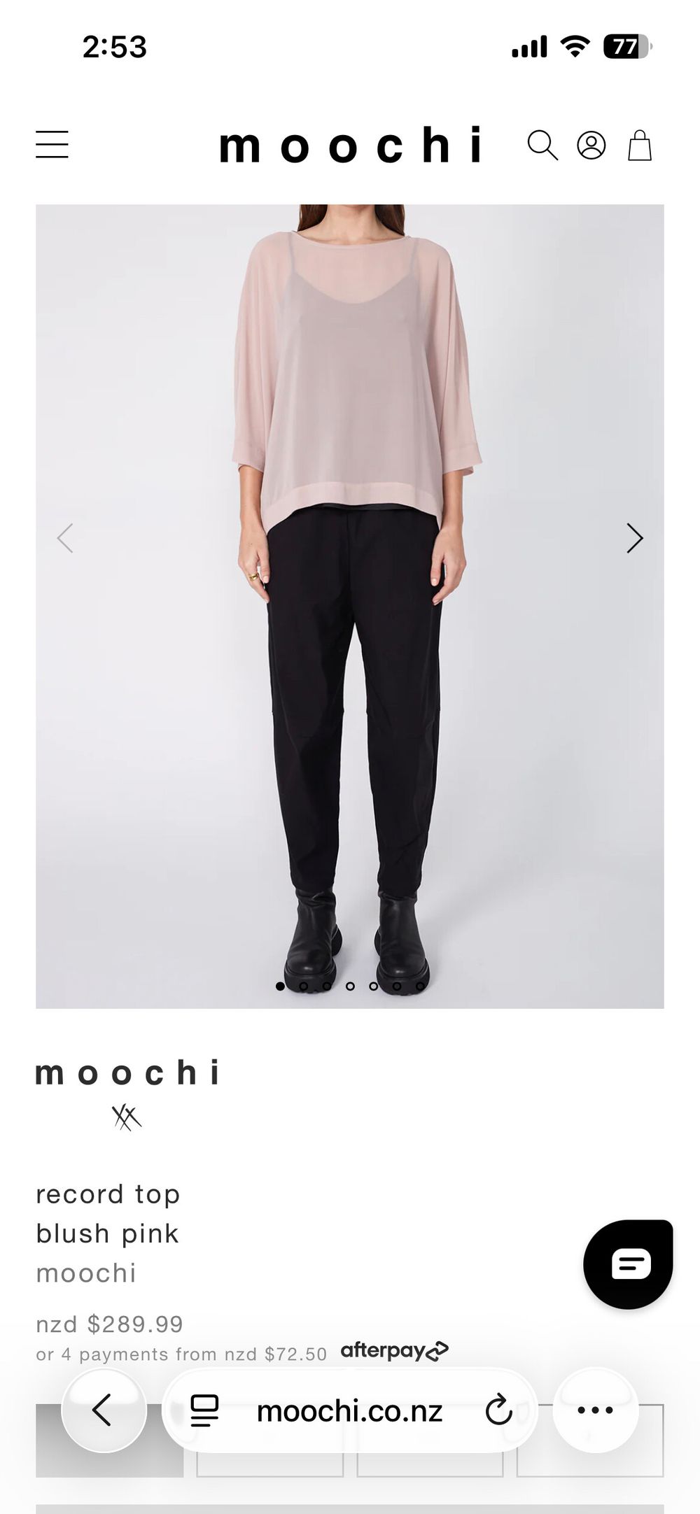 Moochi record top