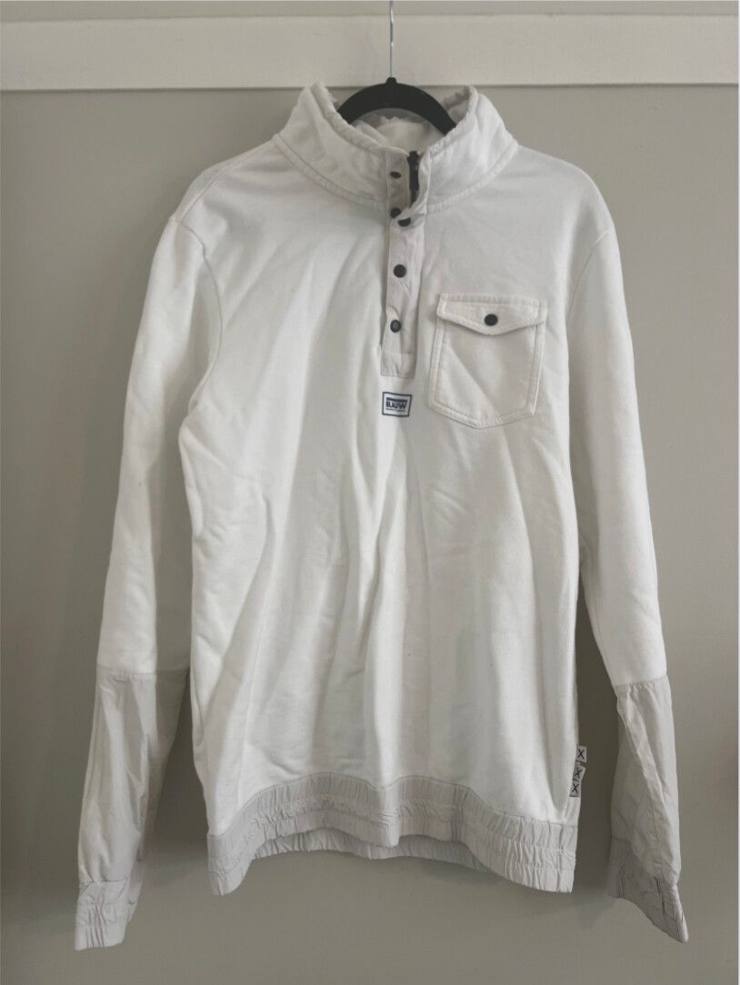 Scotch and Soda. 1/4 zip Rugby style jersey. Size M