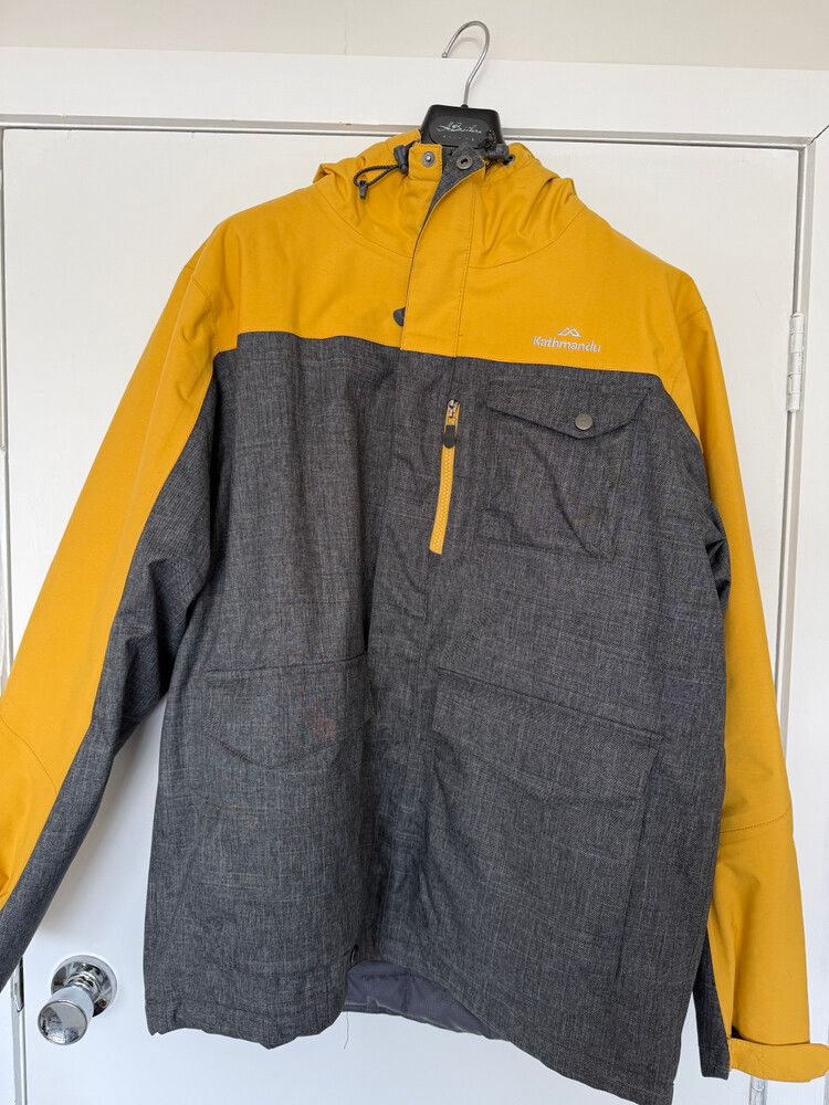 Kathmandu Yellow Grey Ski Jacket