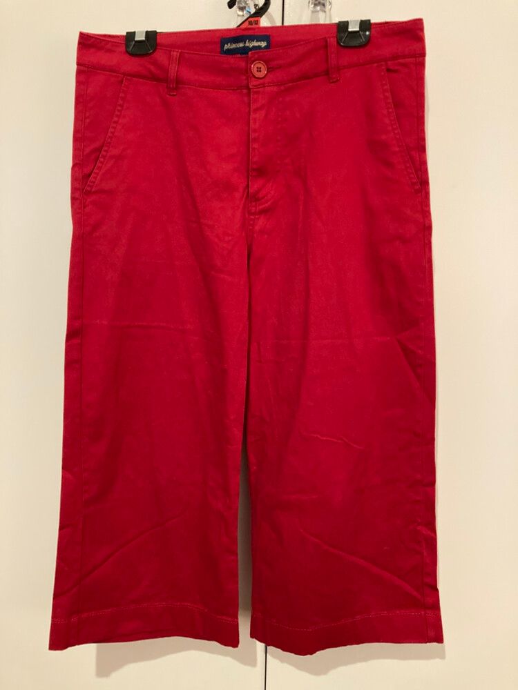 Princess Highway Red Cropped Pants