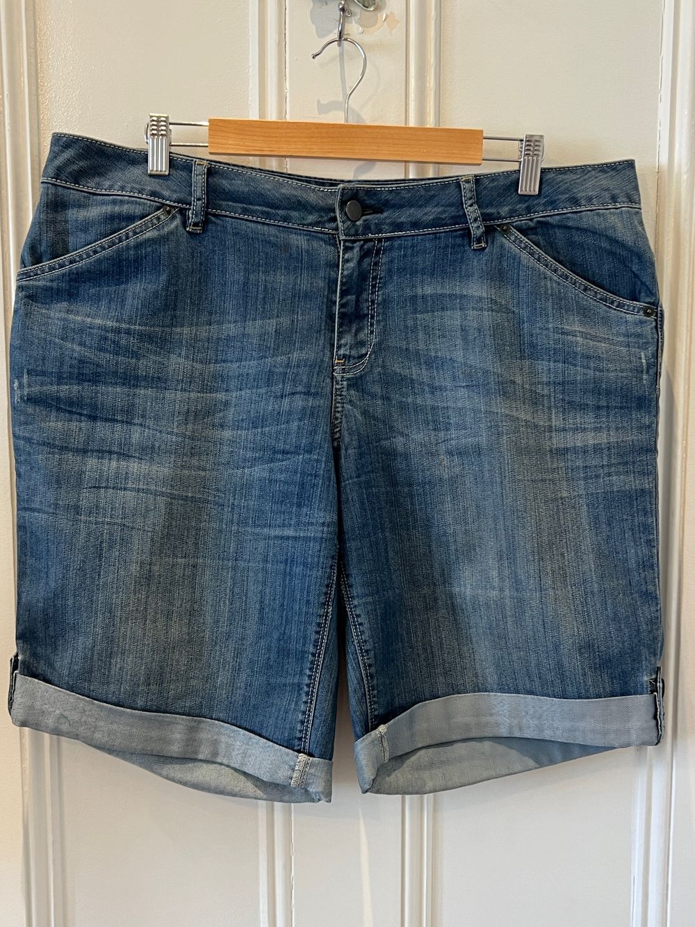 Sussan Denim Blue Denim Shorts