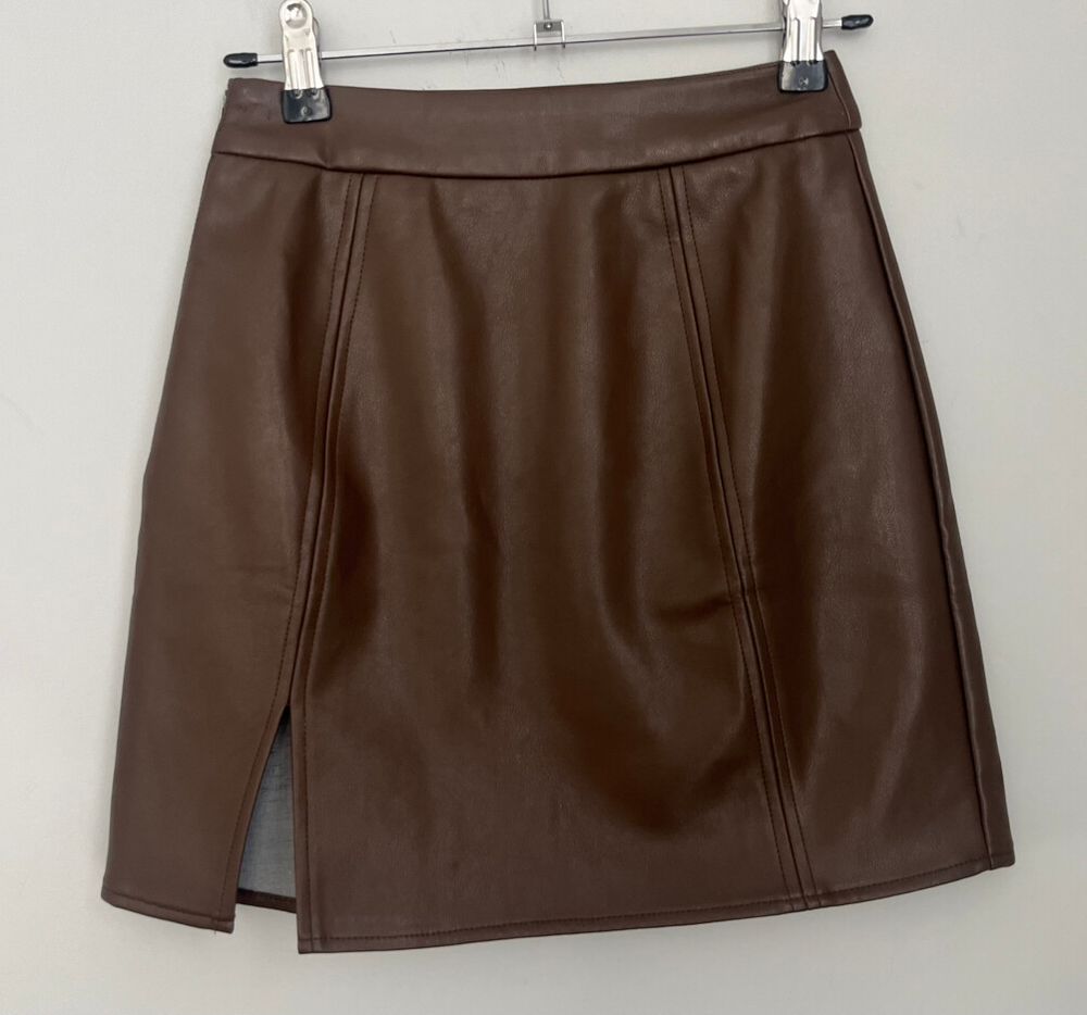 PU Mini Skirt