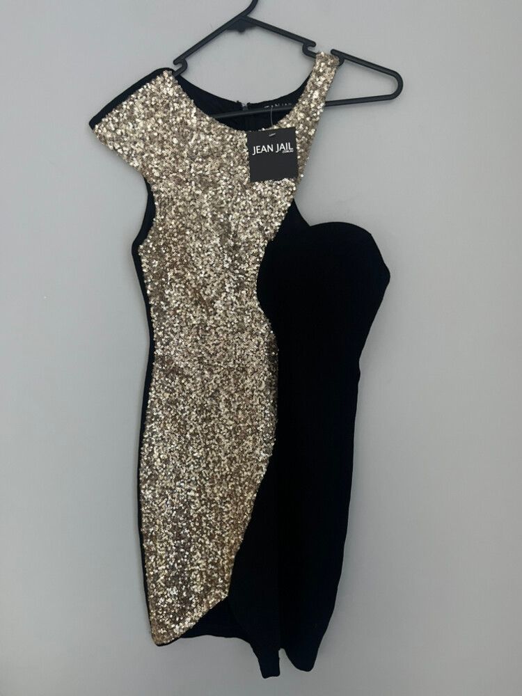 Jean Jail Sequin Mini