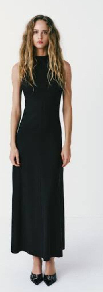 Zara Black Maxi Dress