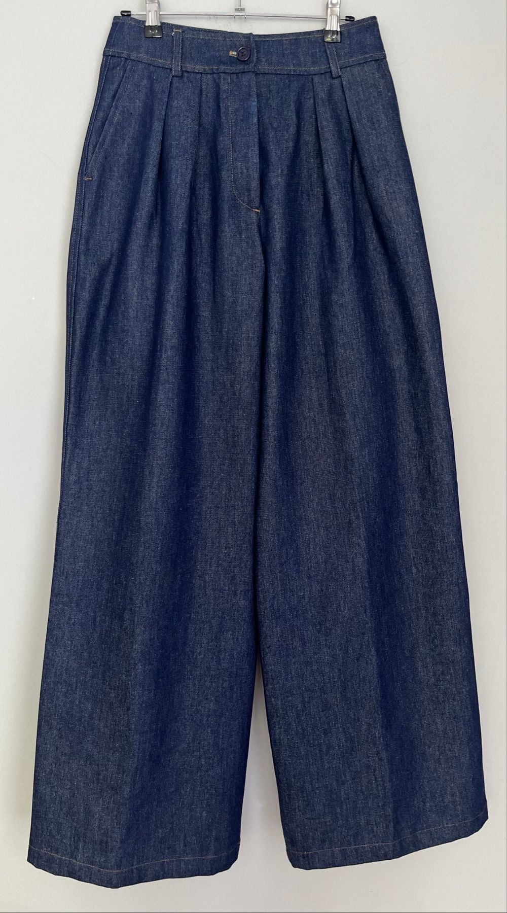 ASOS Blue Wide Leg Jeans