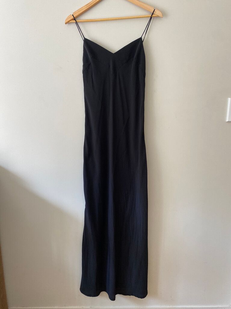 Bias Cut Silk Dress