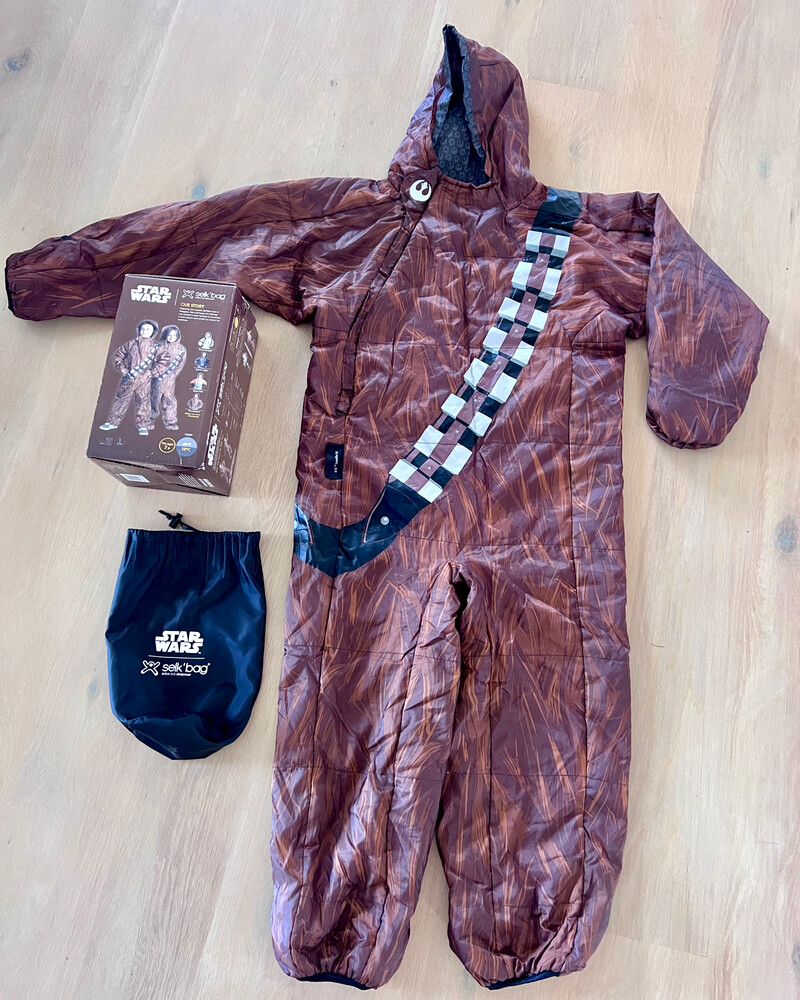 CHEWBACCA Selk Bag Active sleepwear NEW Sz Kids L (7+yrs) RRP$129