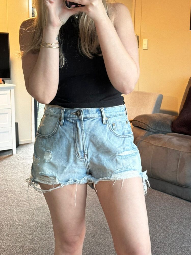 ONE TEASPOON DENIM SHORTS