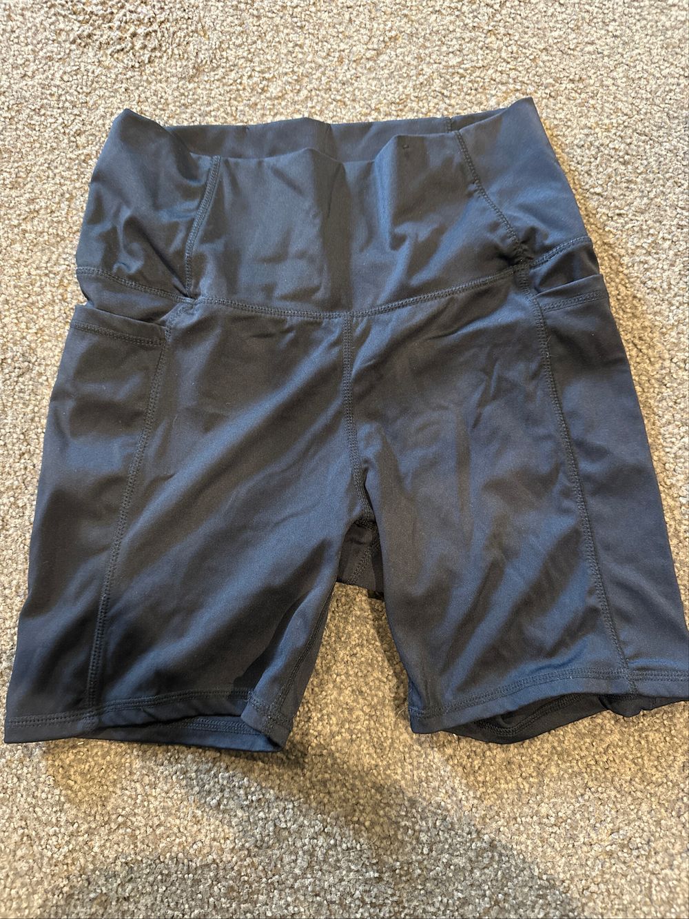 Black Activewear Shorts