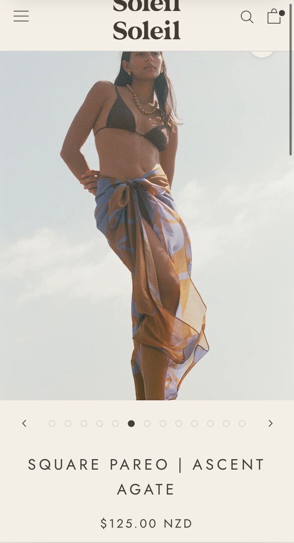 Soleil Soleil Pareo/Sarong