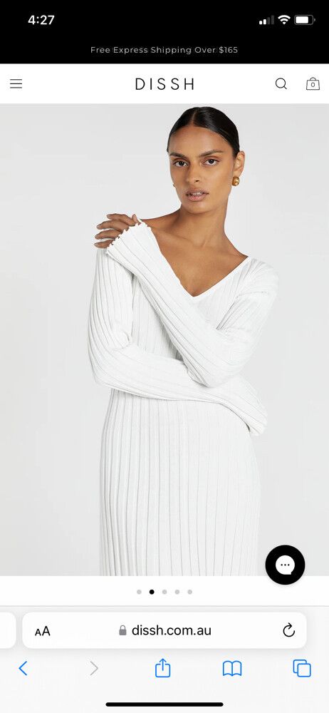 knitted strap dress L'AGENCE Women's Lana Flare Knit Dress - Brown - Size XS main image 0