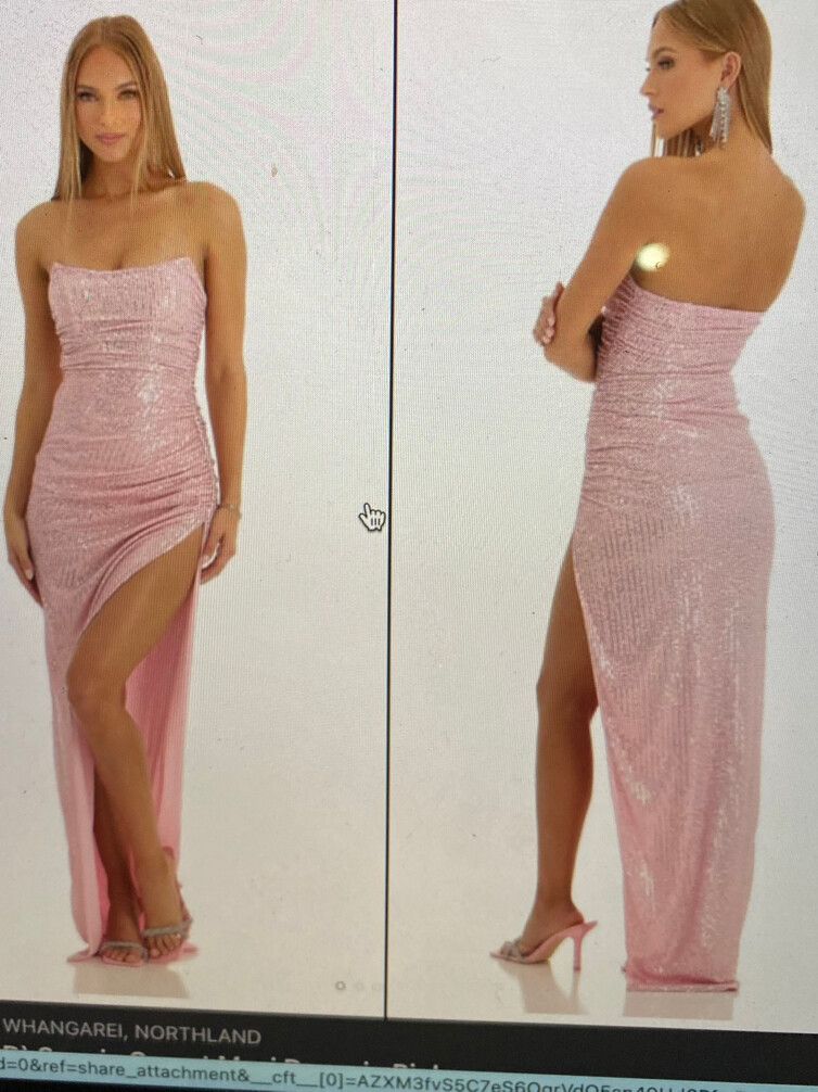 strapless open back dress Lucy in the Sky Rose Strapless Maxi Dress in Red – SANITY