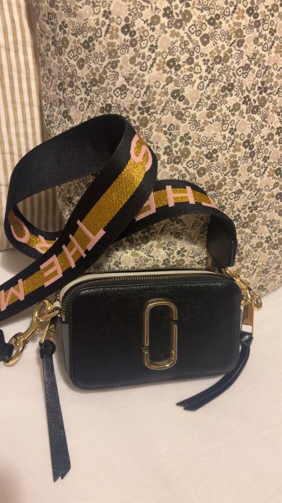 Marc Jacobs Black Snapshot Camera Bag