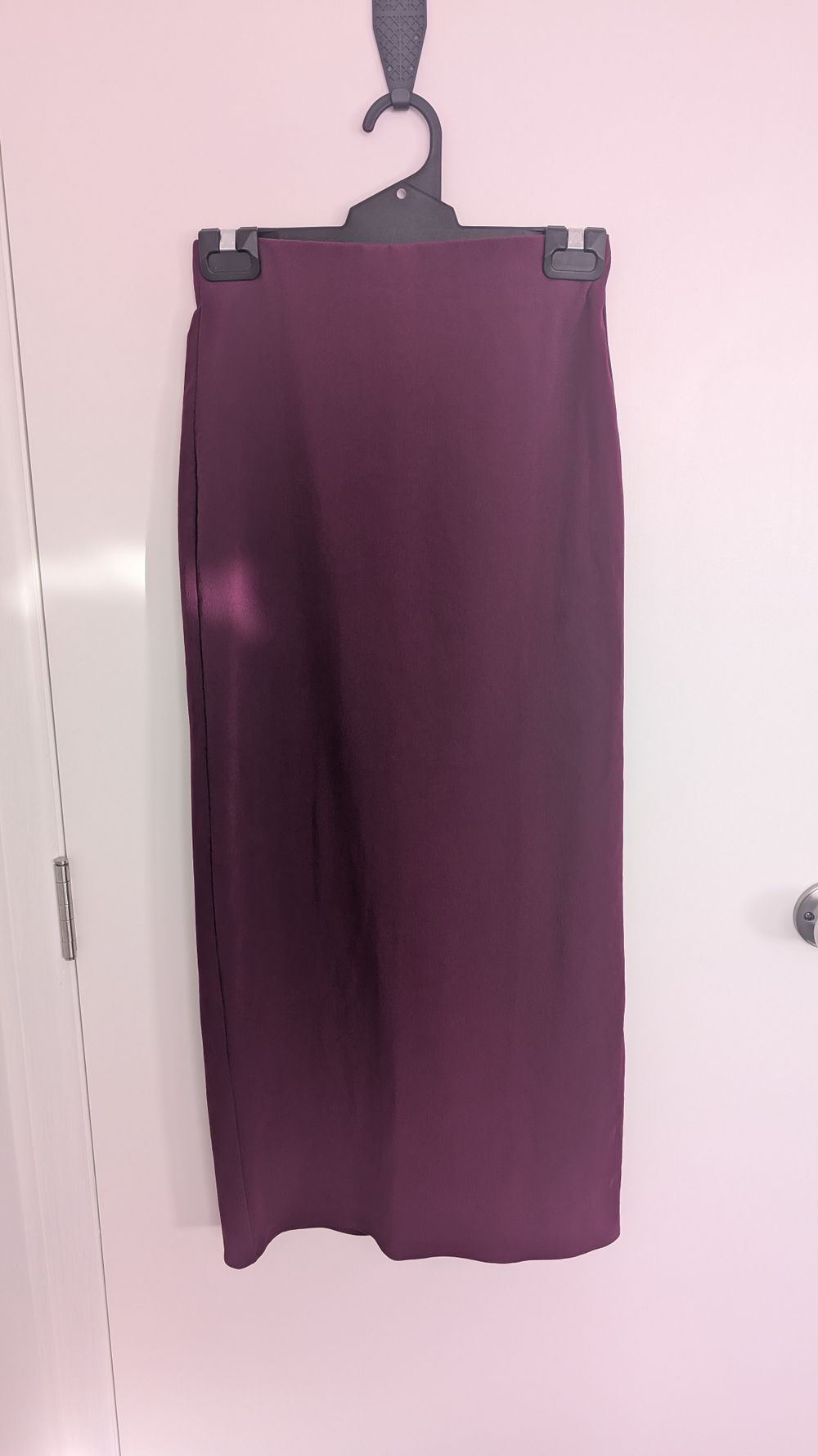 Zara Purple Midi Pencil Skirt