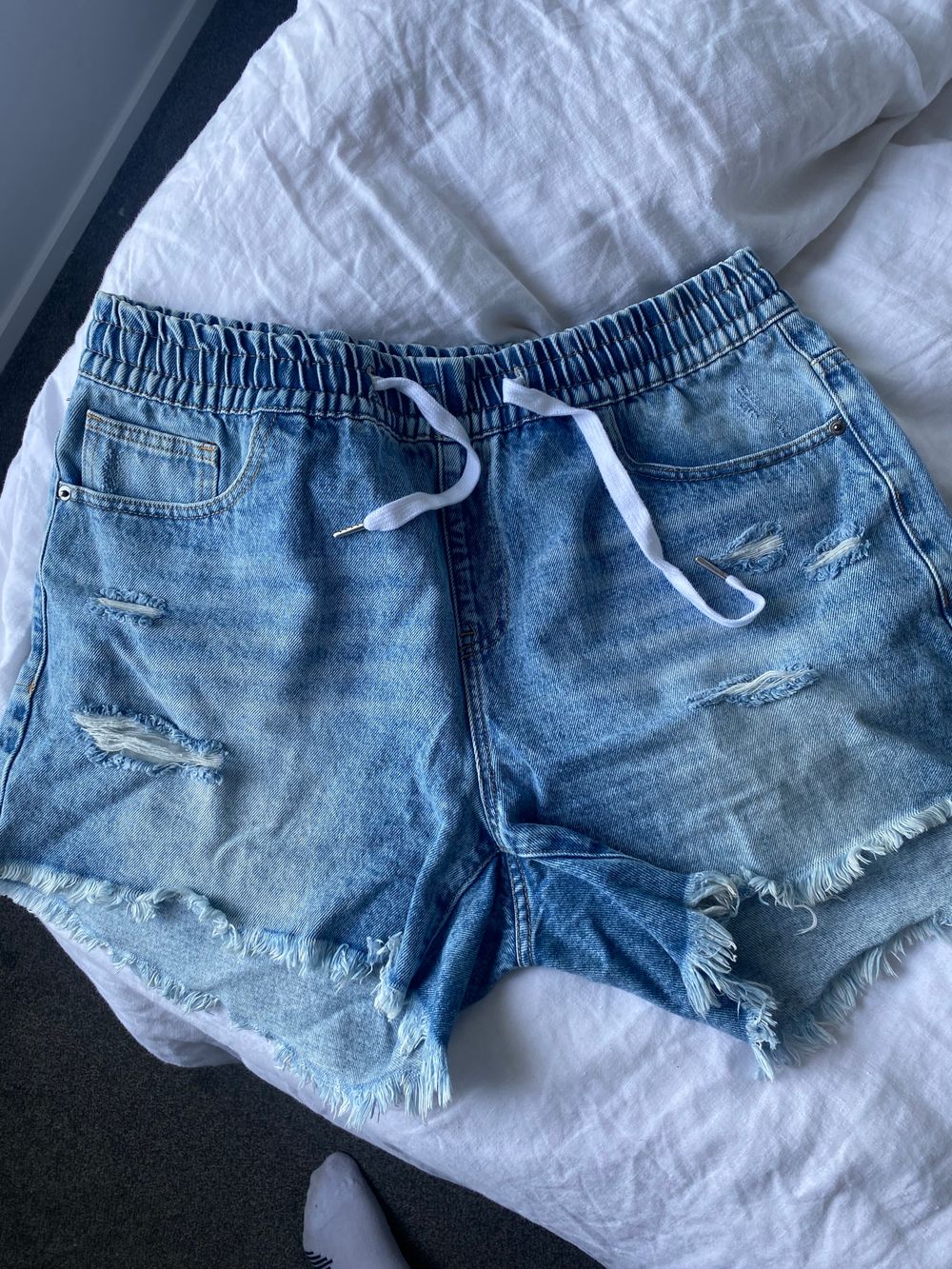 Junkfood Denim Shorts