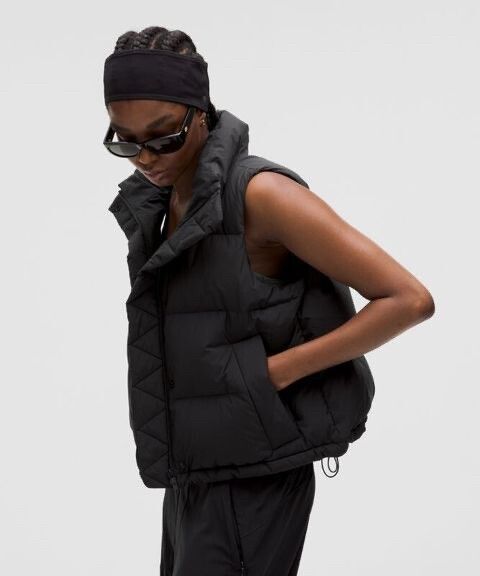 Lululemon Wunder Puff 600-Down-Fill Cropped Vest