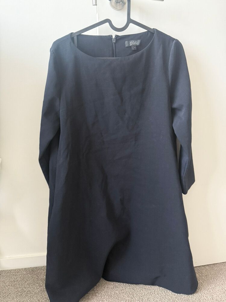 cos navy dress