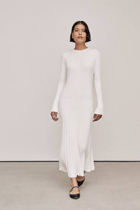 DISSH - DISSH ADA White Midi Dress on Designer Wardrobe