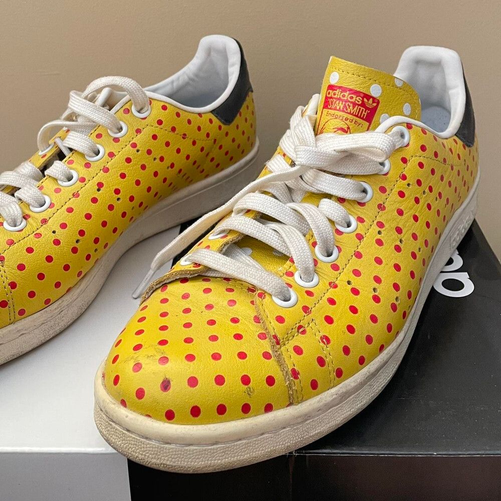 Adidas X Pharrell Williams Men Stan Smith SPD Polka Dot