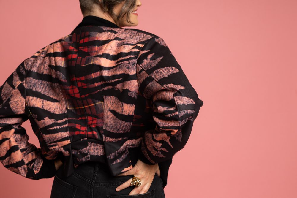 Alexander McQueen bomber