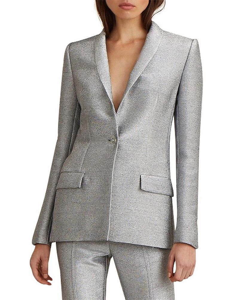 Bec + Bridge Silver Blazer 10/12 - Stunning!