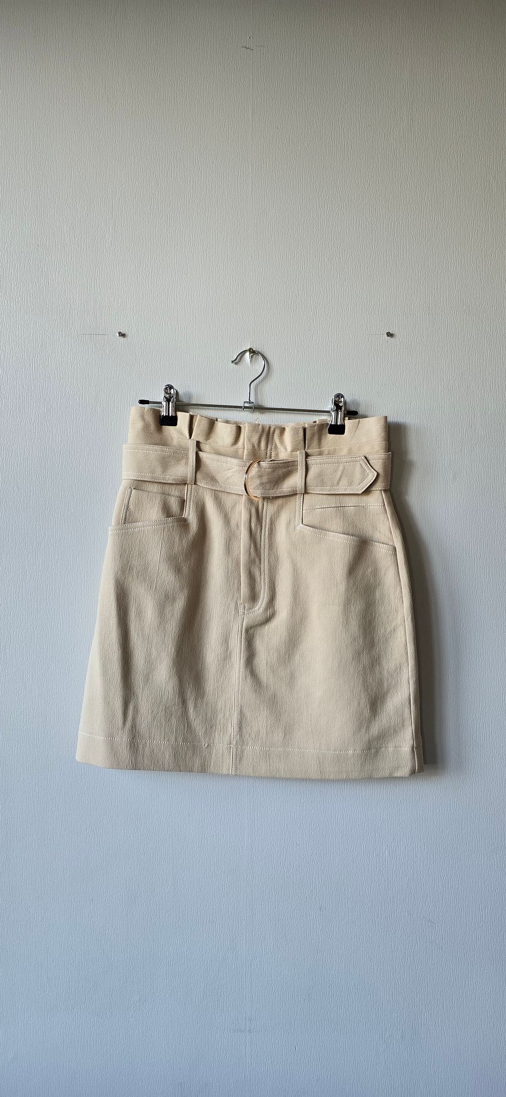 ☆NEW☆ Sheike Beige Belted Skirt