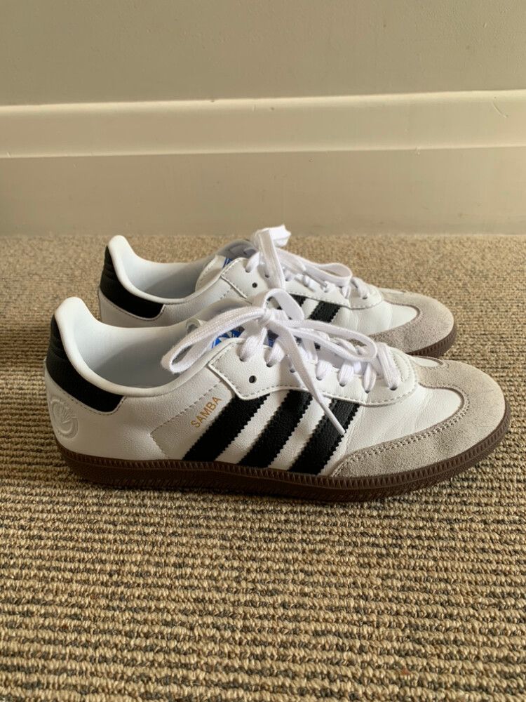 Adidas - Adidas Samba Og Vegan Shoes Sneakers White 9.5 on Designer Wardrobe