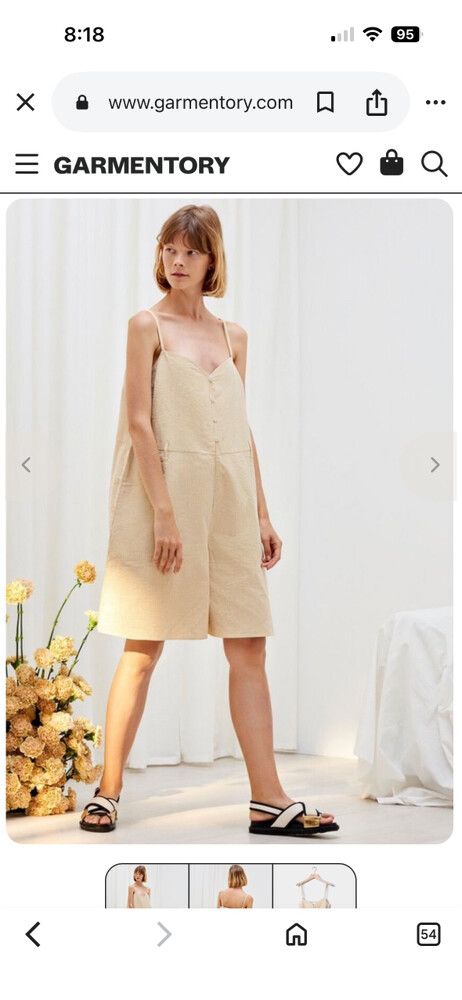 kowtow jumpsuit playsuit dungarees