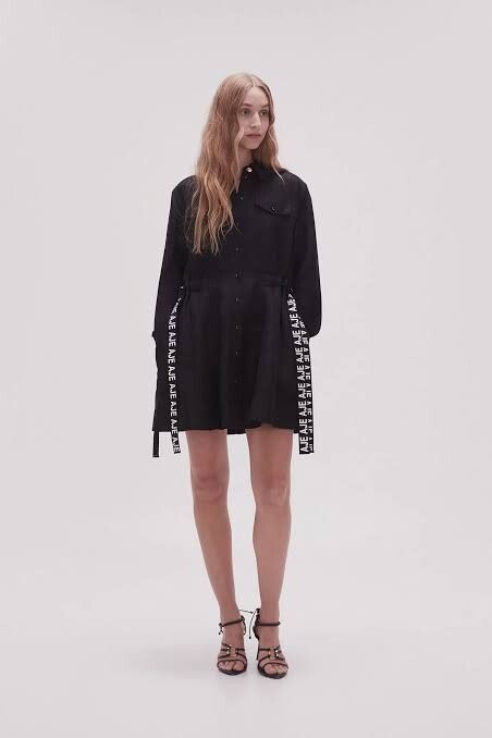 eternal logo mini dress