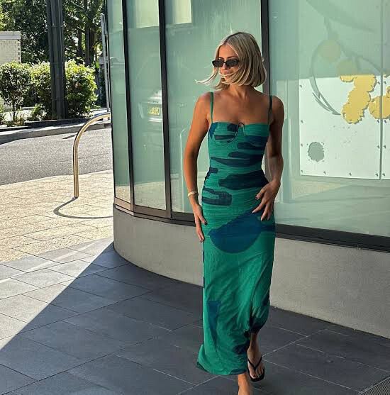 sir dress green Rent or Hire Designer Dresses | SIR The Label Florent Balconette Gown  Forest Green