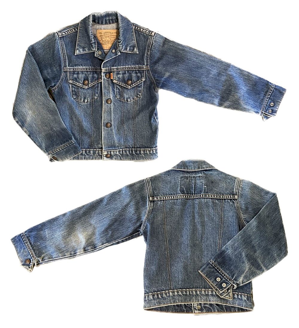 Orange Tag Denim Jacket