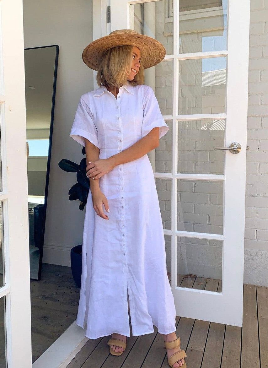 women's long sleeve dress Gina