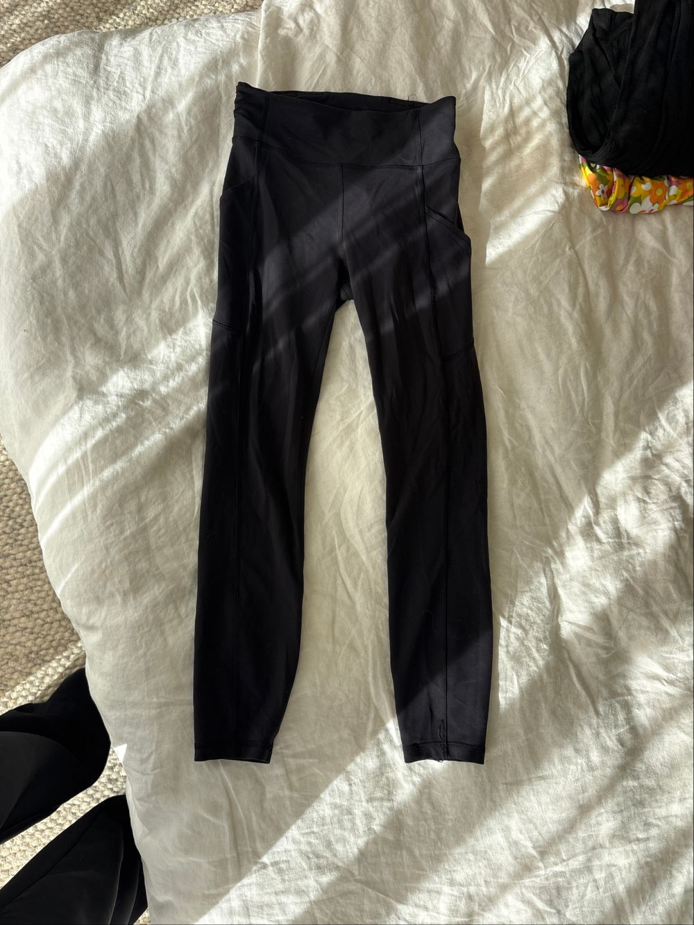 Lululemon high Waisted Leggings with pockets