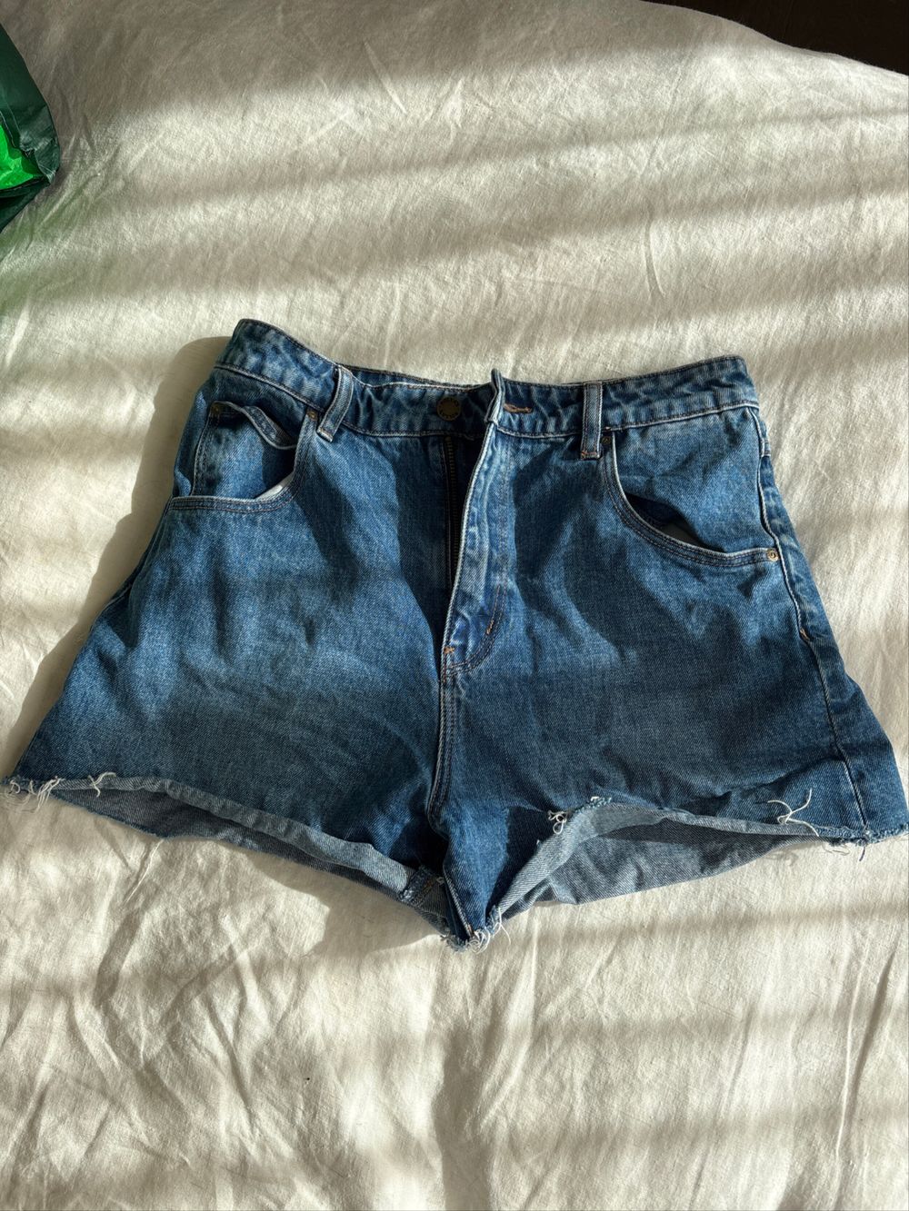 Rolla's Blue Denim Shorts