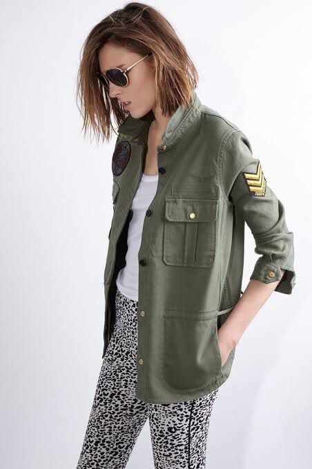 Zadig And Voltaire Military Jacket