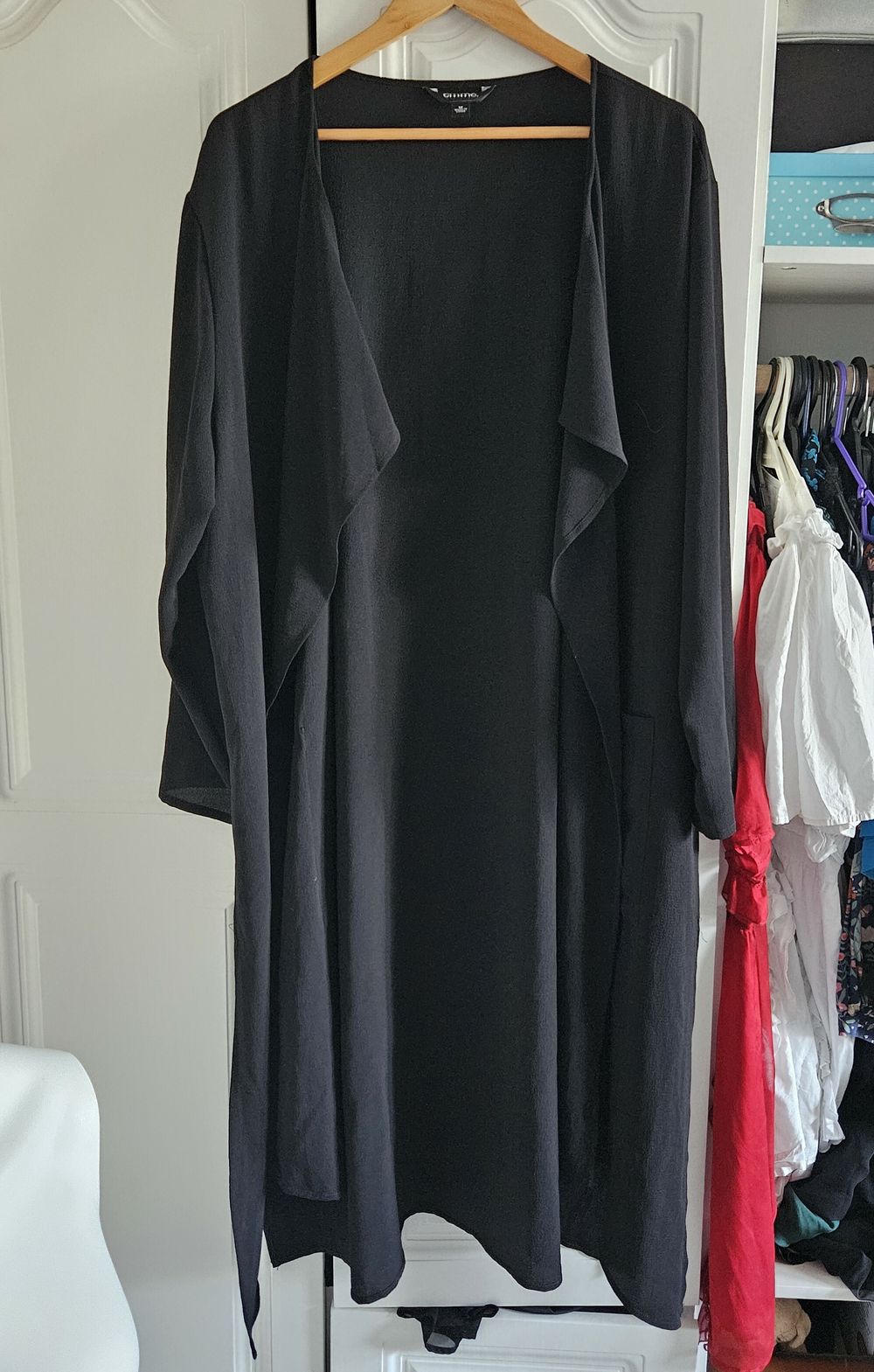 Long black jacket