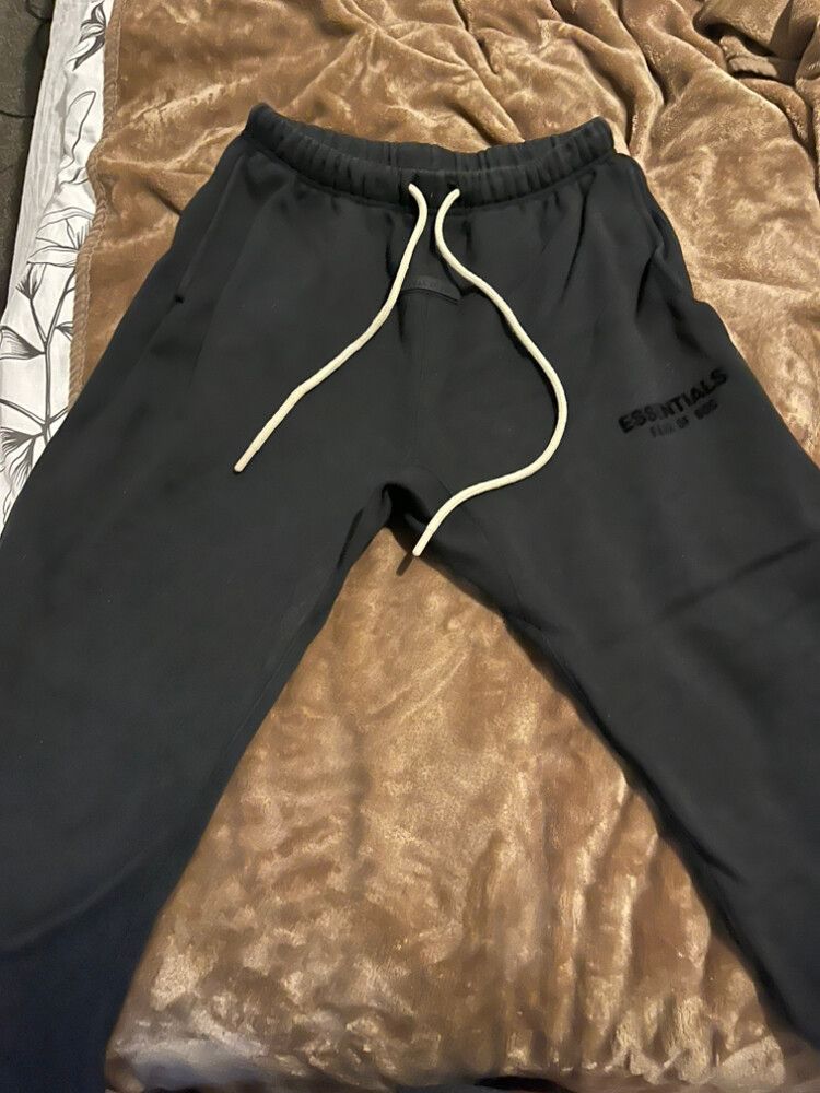 Essentials Fear Of God Black Pants