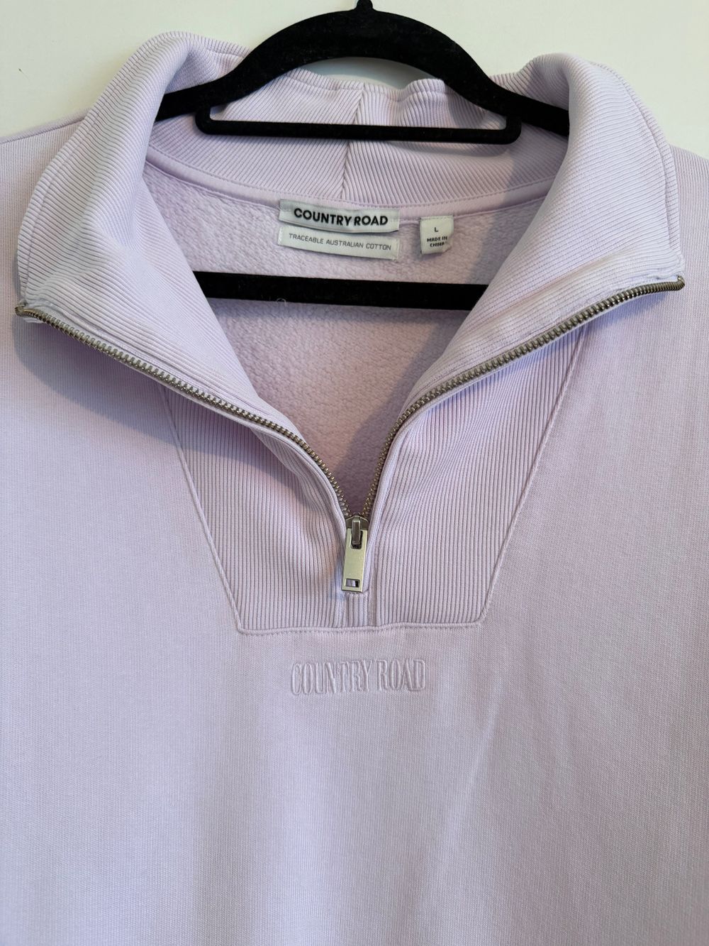 Country Road Lilac sweatshirt