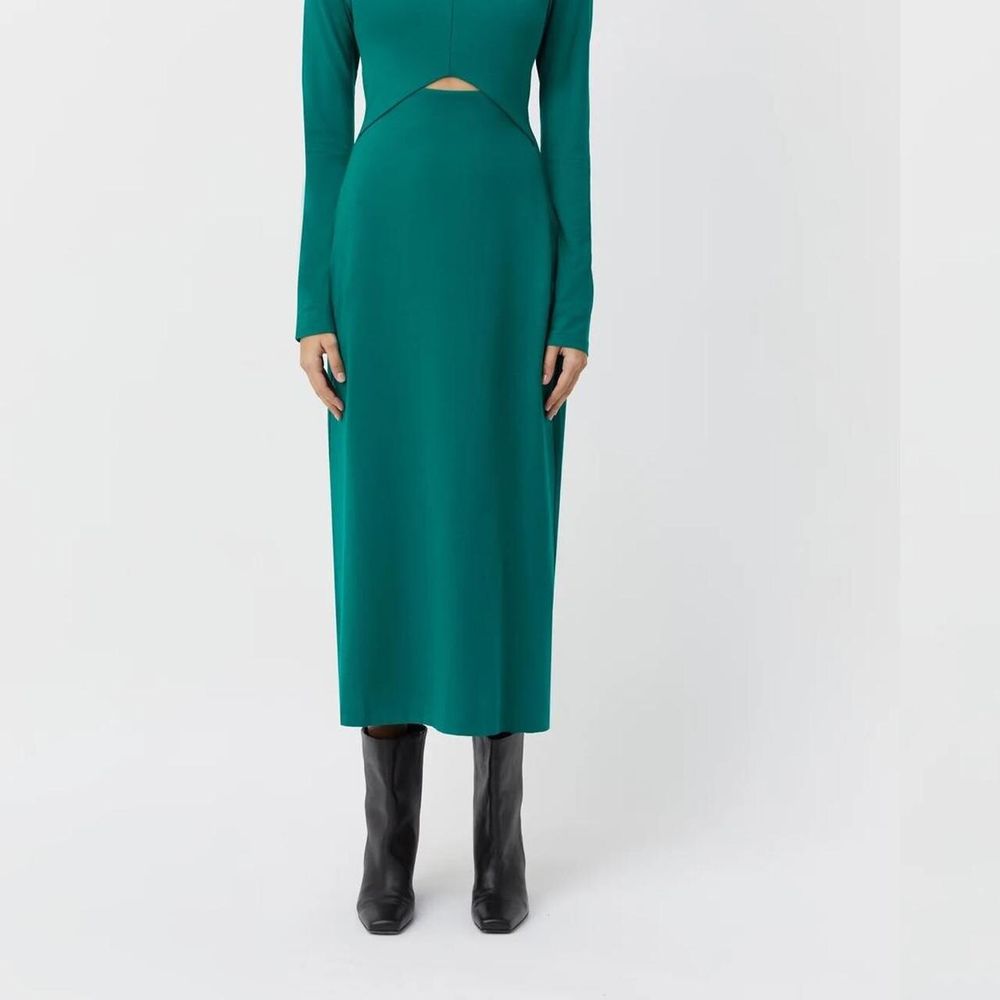 CAMILLA AND MARC Toulouse Midi Dress in Jade