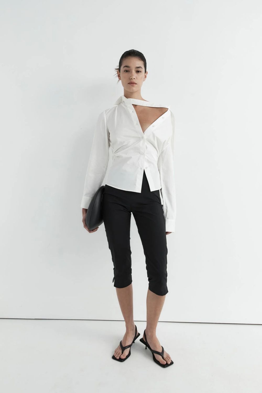 Deconstructed Shirt - White