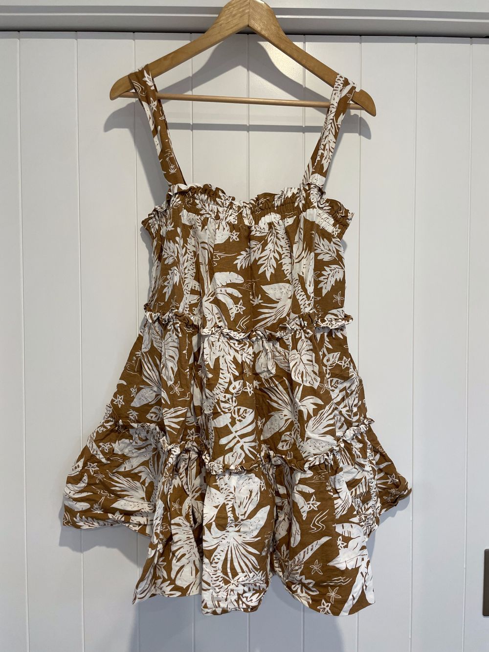Shona Joy Tiered Mini Dress