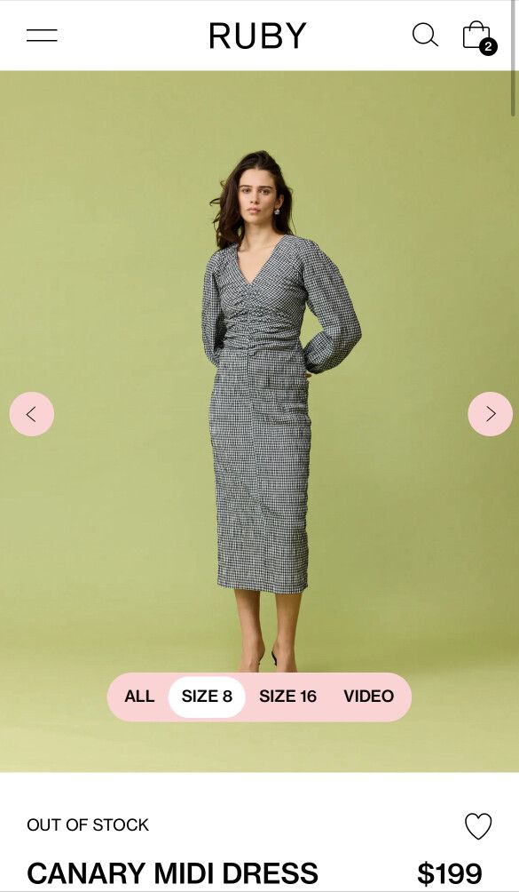 RUBY CANARY DRESS