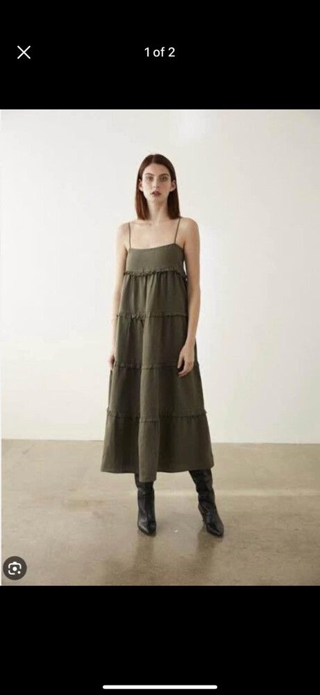 Marle - Marle Linen Dress on Designer Wardrobe