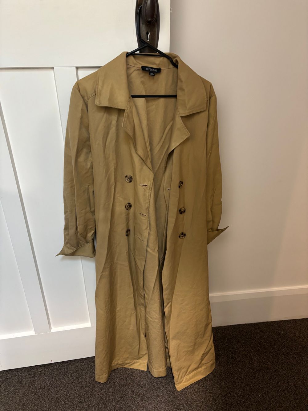 Repertoire Khaki Trench Coat
