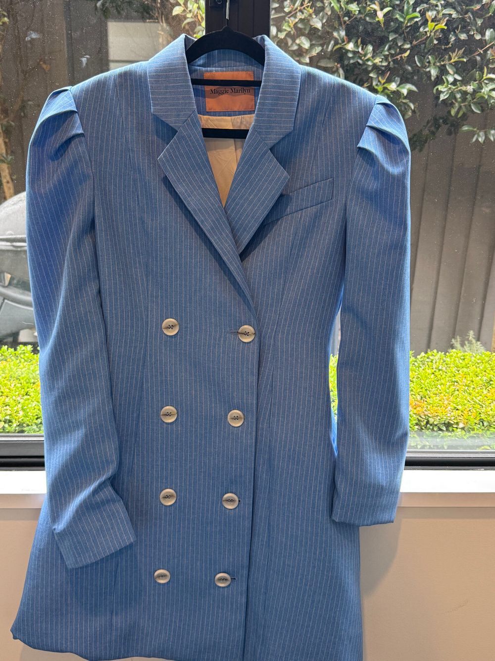 Maggie Marilyn Blue Blazer Dress