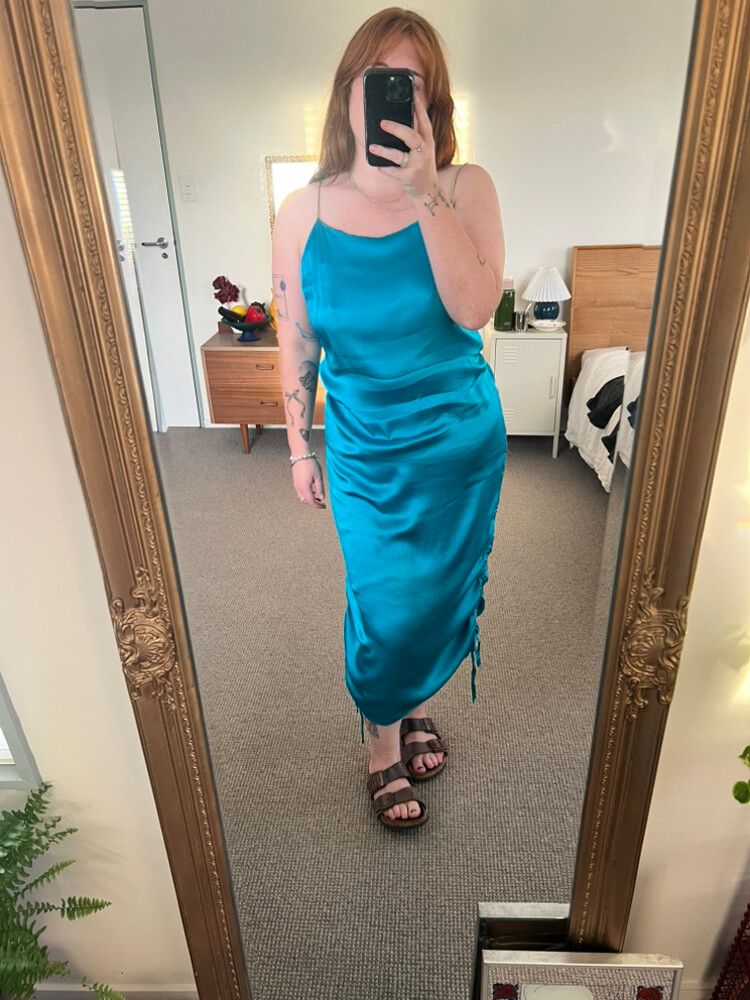 Stolen Girlfriends Club Turquoise Dress