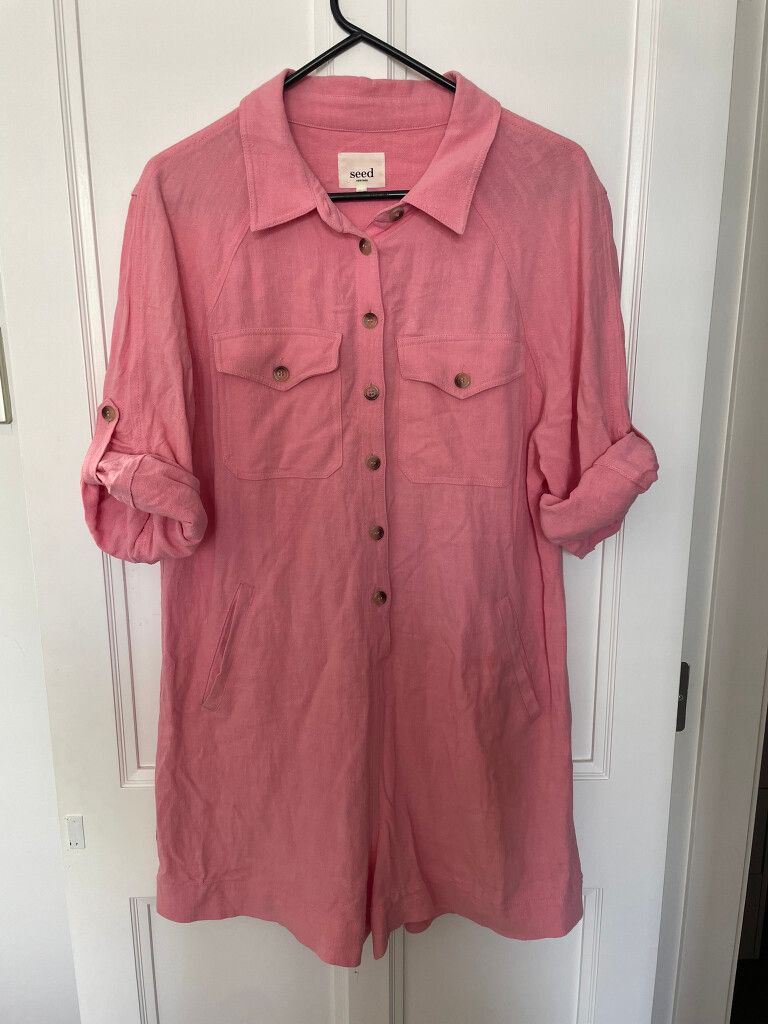 Seed Heritage Pink Playsuit