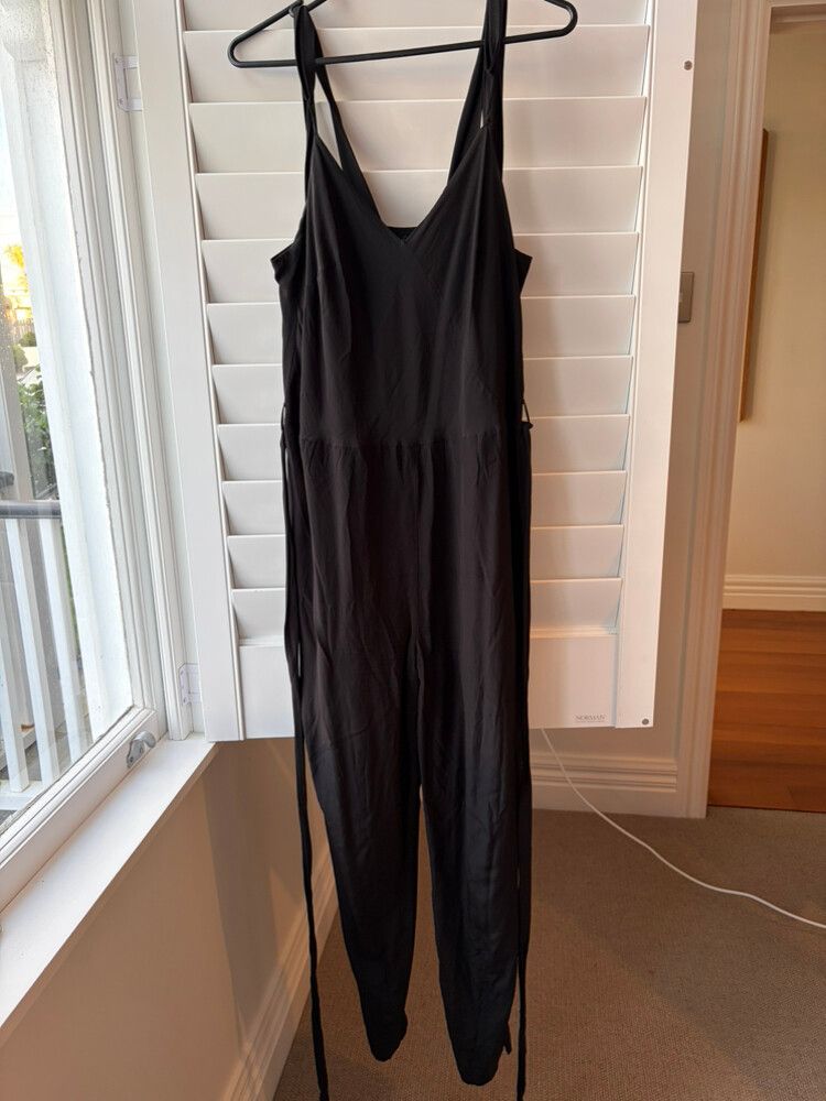 Liam Meander Silk Jumpsuit