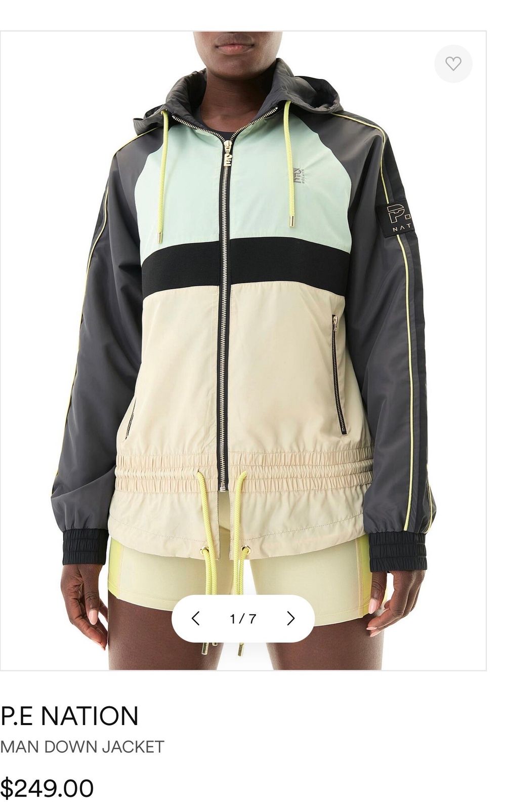 P.E Nation Man Down Hooded Jacket